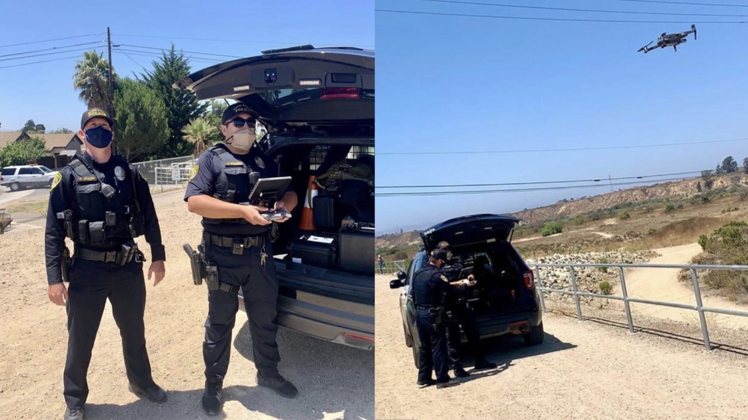 Firstever Drone Arrest Of A Stabbing Suspect By The Santa Maria Police