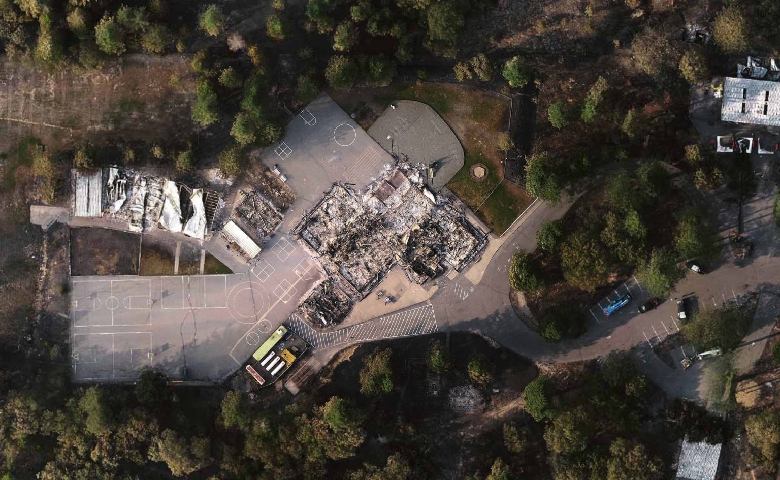 Drone Imagery Tells Story Berry Creek And Devastating North Complex Fire