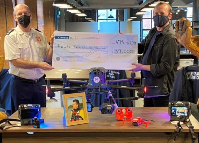 $54,000 Donation Allows Uk Rescue Charity To Add Six Drones