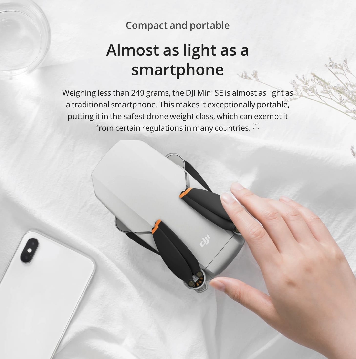 dji mini se distance