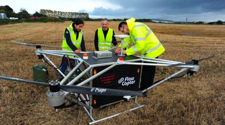Will This Hydraulically Powered Cargo Drone From Flowcopter Replace Helicopters?