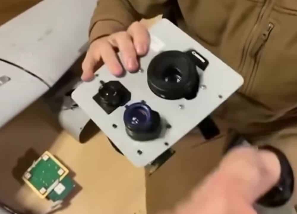 Orlan-10 Drone Features Canon Camera, Duct Tape, Bottle Top