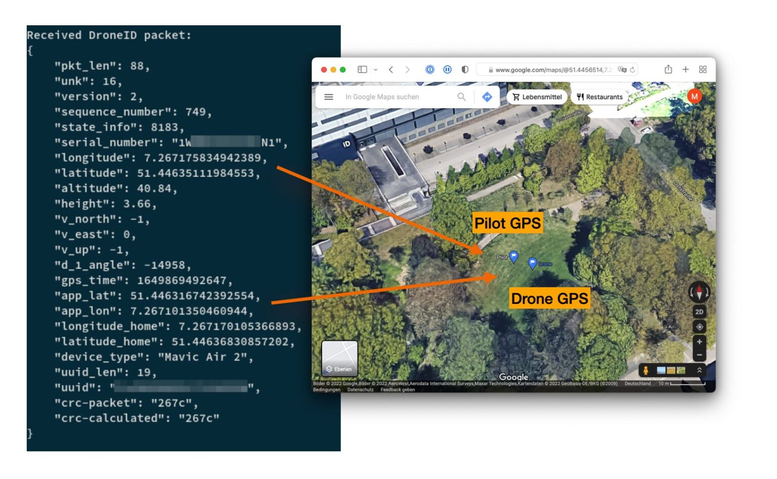 DJI Drones Transmit Location Data Unencrypted For Aeroscope