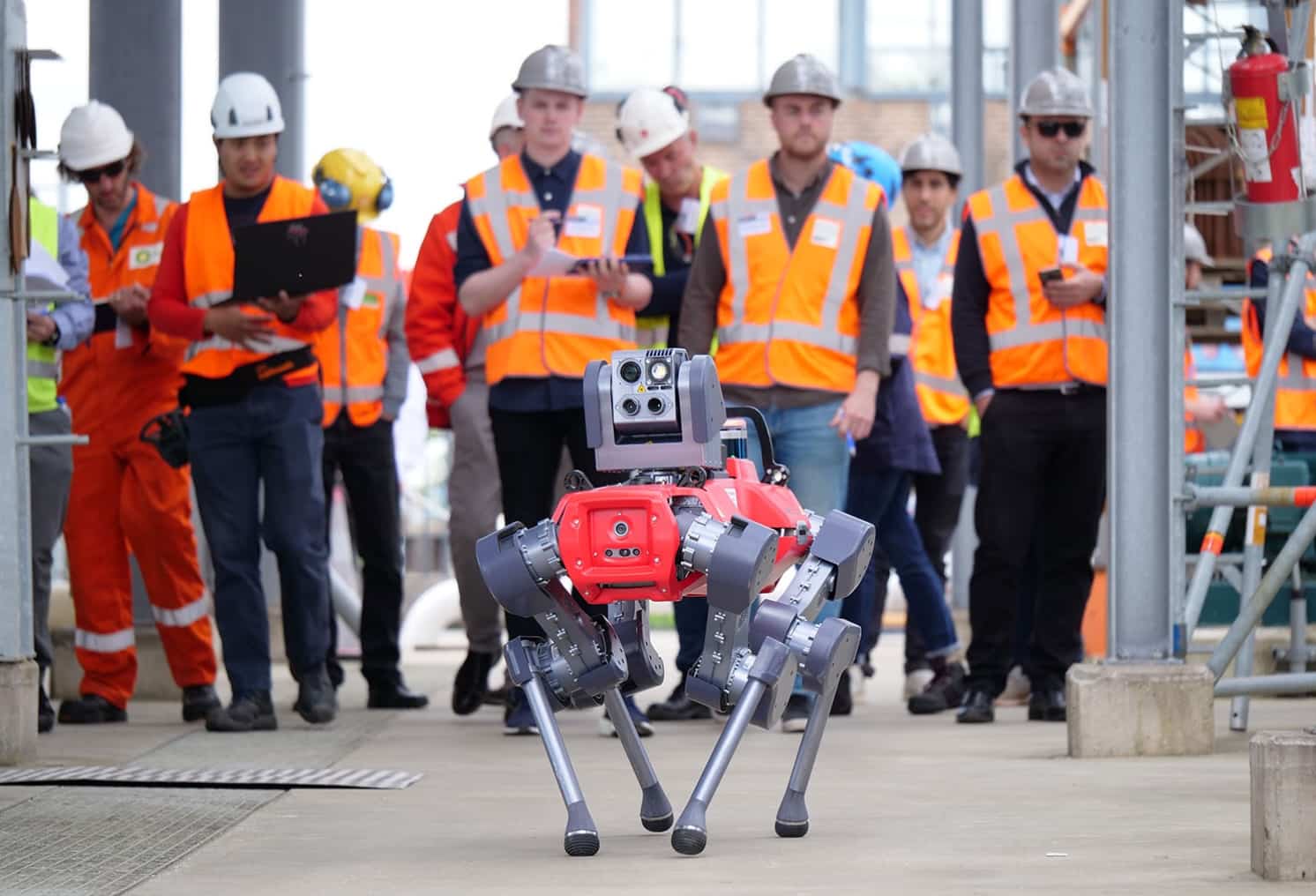 Robotized asset inspections in 2022: driving, walking, and flying