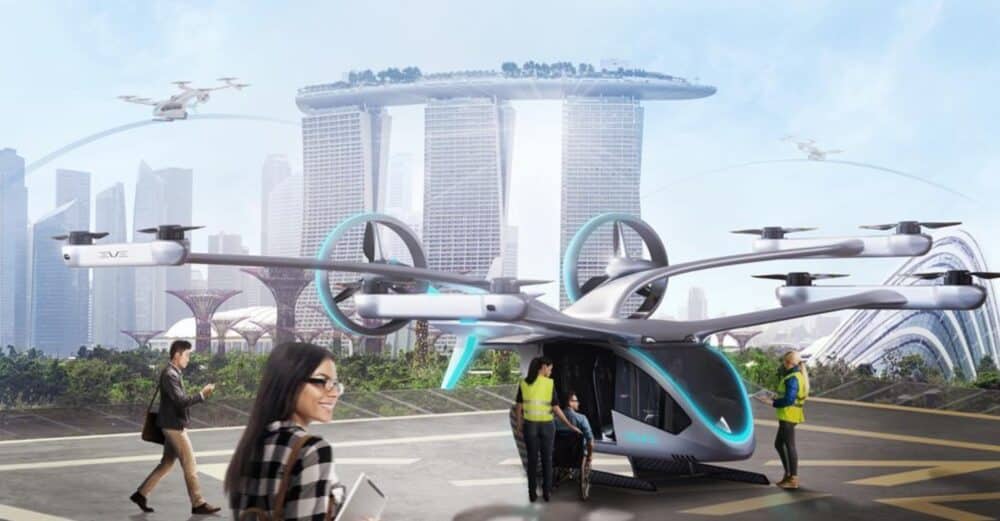 United Airlines Drone Taxis For Shortdistance Transport
