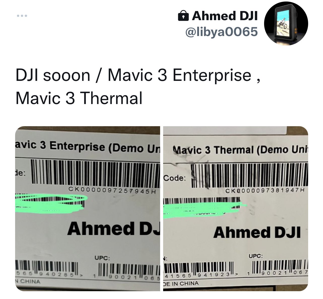 Dji Mavic 3 Enterprise (M3E &Amp; M3T) More Detail Leaked Ahead Of Tomorrow'S Launch