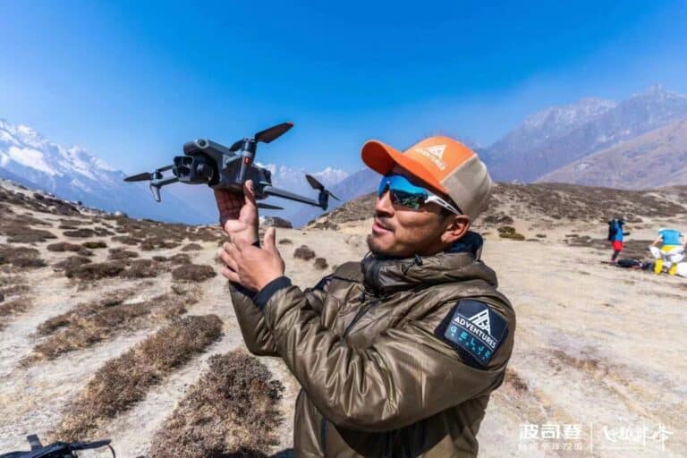 Gelje Sherpa Appreciates The Dji Mavic 3 Pro At High Altitude