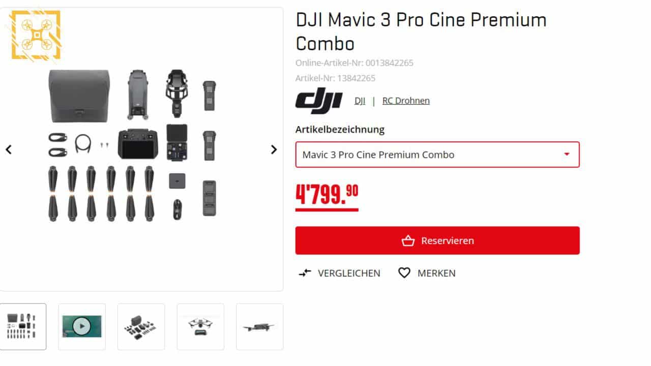 DJI Mavic 3 Pro Specs, Pricing, Photos, And Configurations