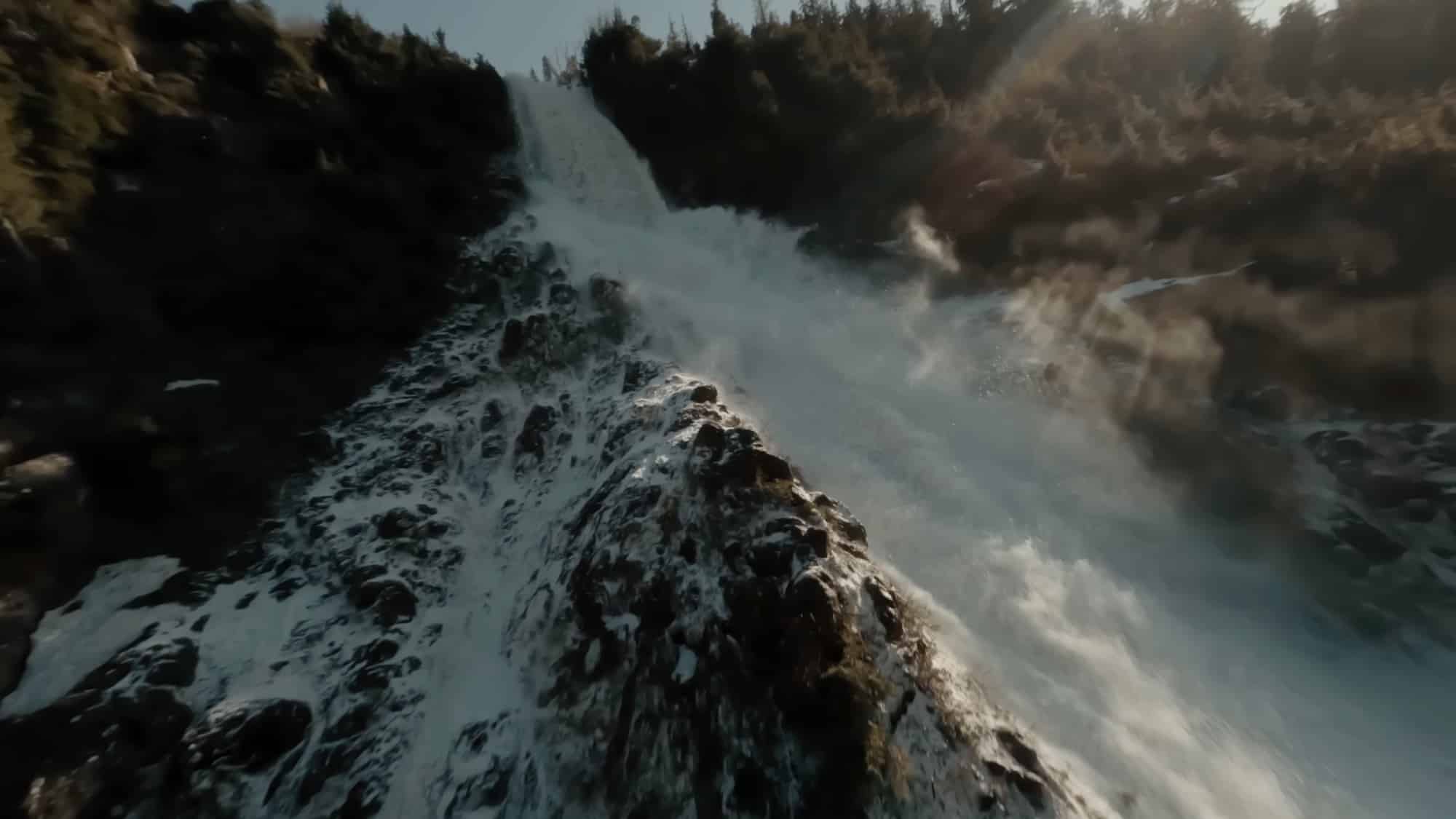 Chilling Drama: Fpv Drone'S Stunning Avalanche Capture 1