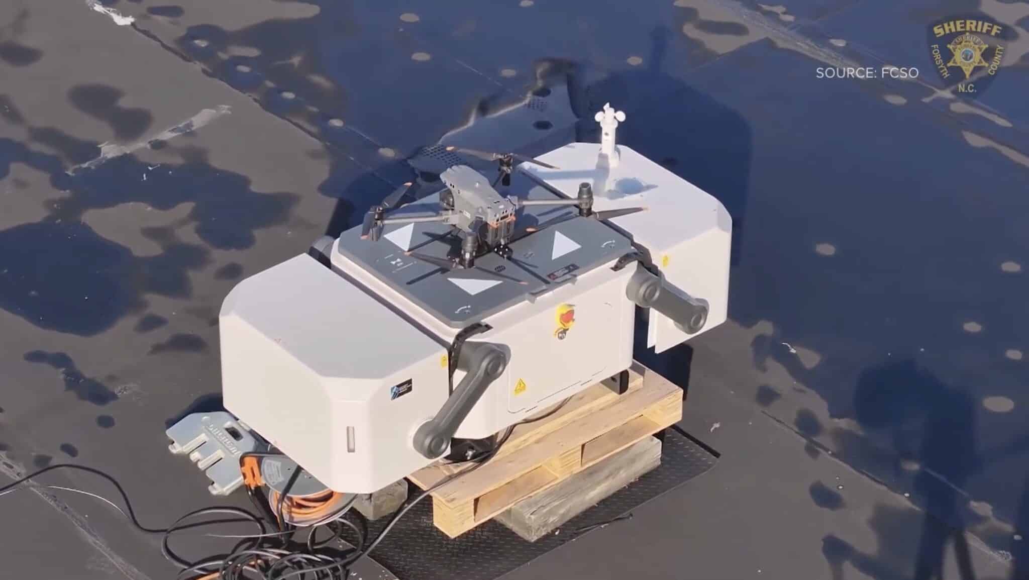 Forsyth county sheriff s office innovates with dji dock