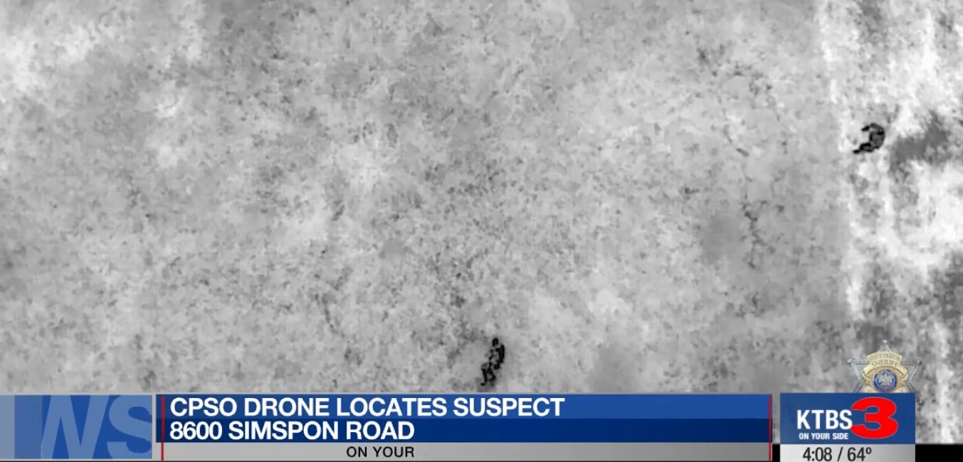 Thermal Drone Tech Aids Caddo Parish Deputies In Arrest 1
