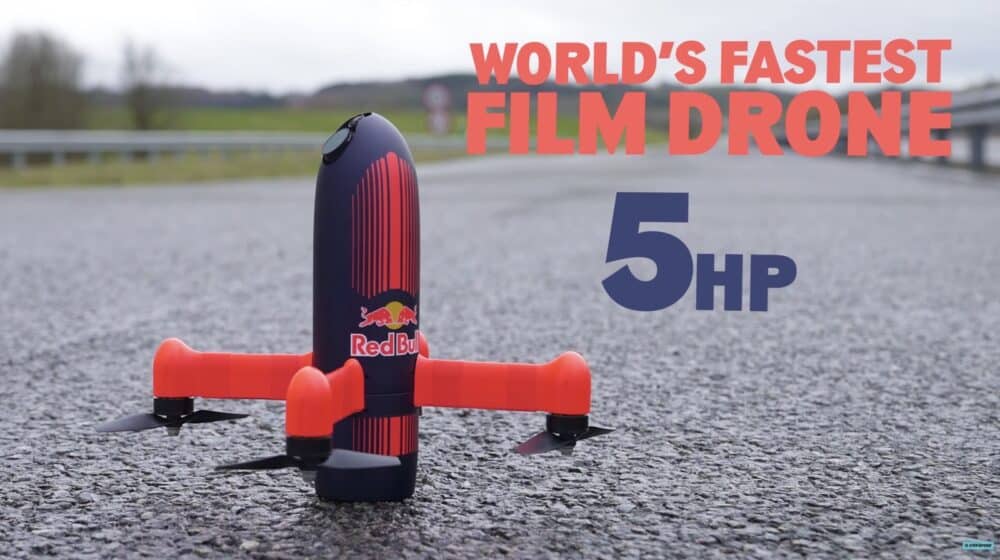 Tesla Model S Plaid Vs. The World's Fastest Camera Drone