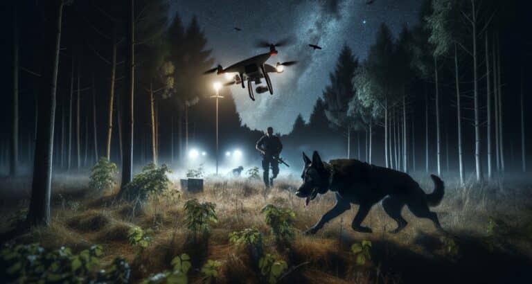 K-9 And Drone Aid In Capture Of Domestic Battery Suspect