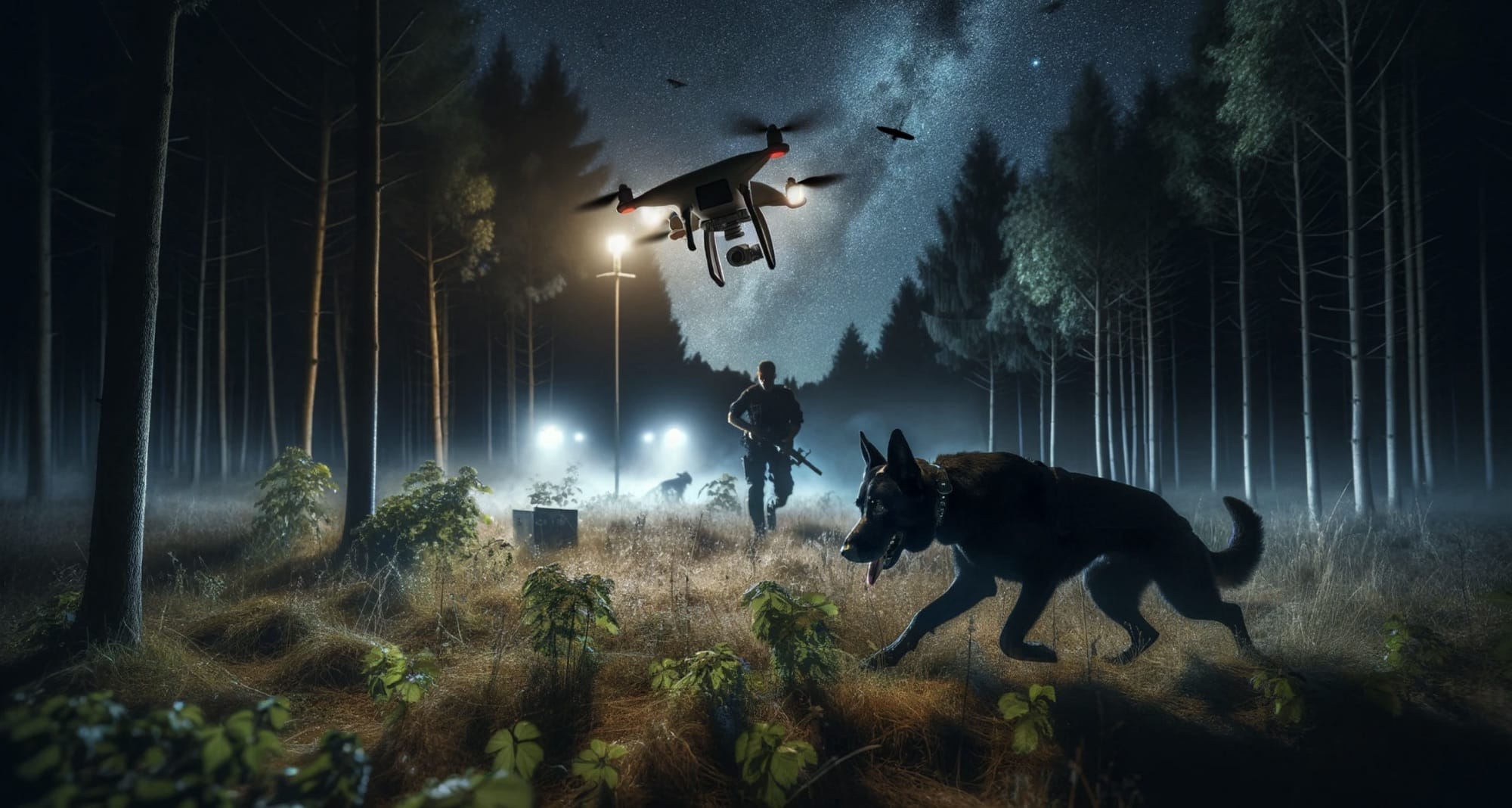 K-9 And Drone Aid In Capture Of Domestic Battery Suspect