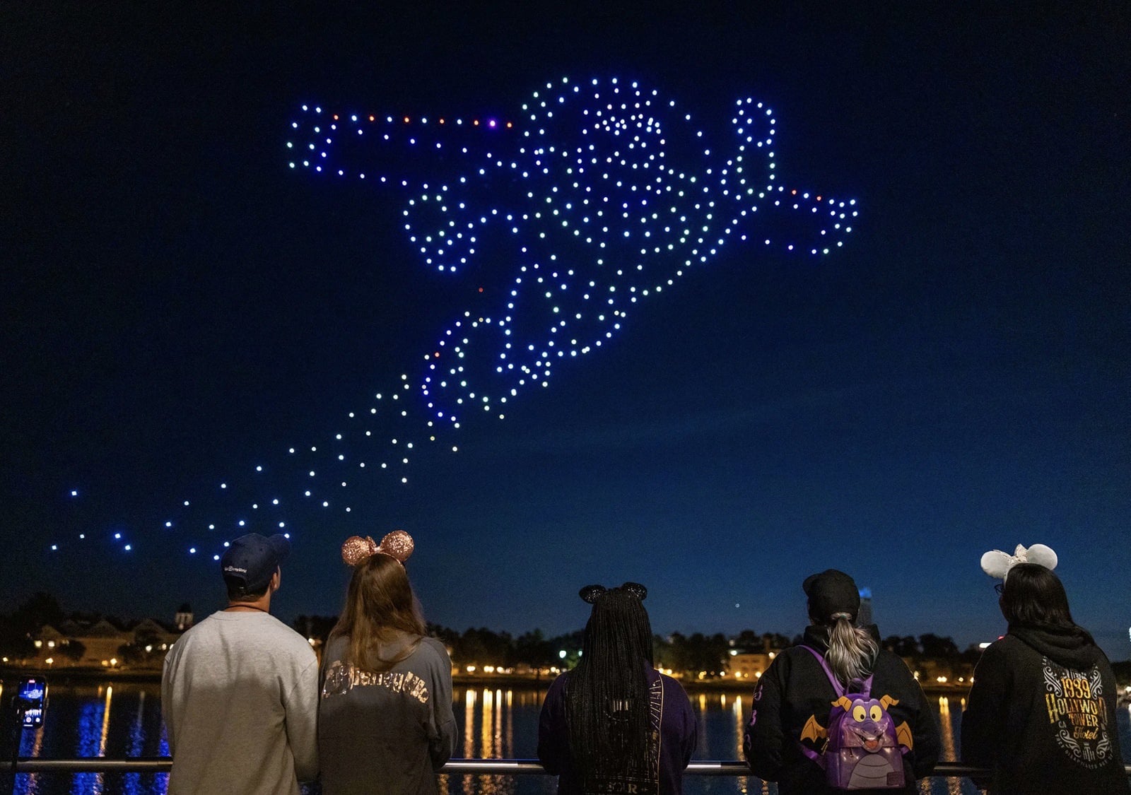 Disney's Epic New Drone Show Disney Dreams That Soar