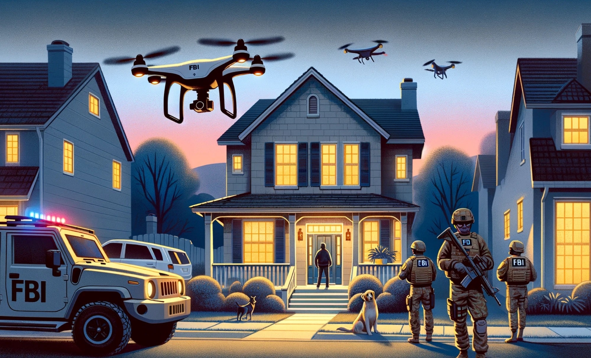 Fbi Raid Shocks Lincoln Square Neighborhood With Drones And Explosives 1