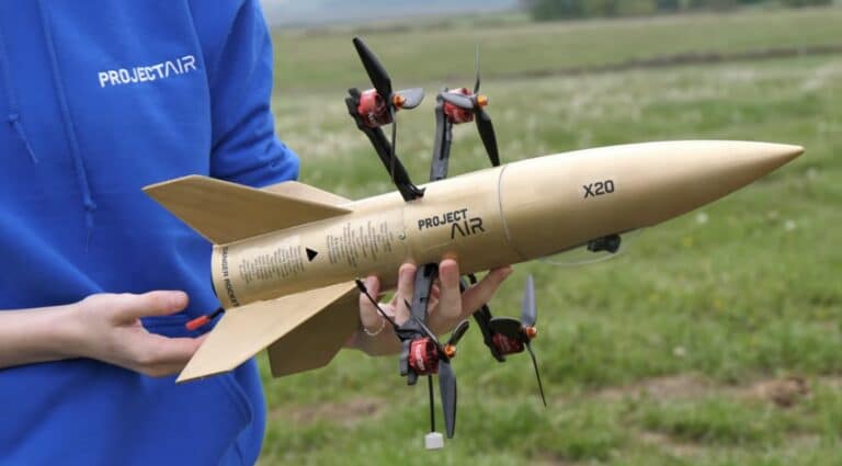 Rocket-Powered Drone Soars Past 100 Mph 5