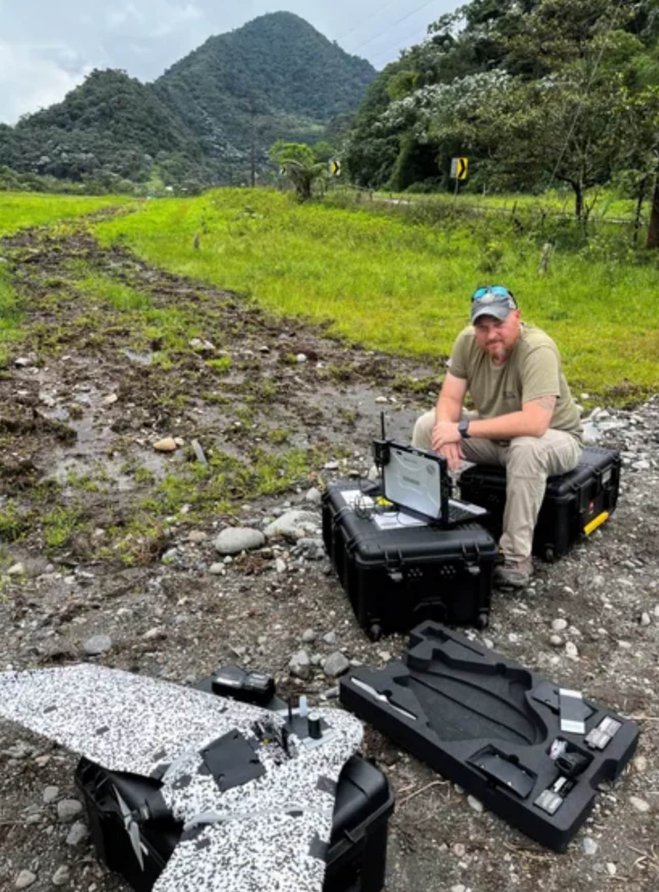 Rare Drone Mission In Ecuador: A Battle Against Erosion And Infrastructure Collapse 1