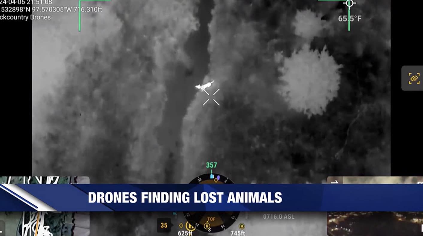 High-Tech Heroes: How Drones Are Rescuing Animals In Flood-Stricken Texas 1