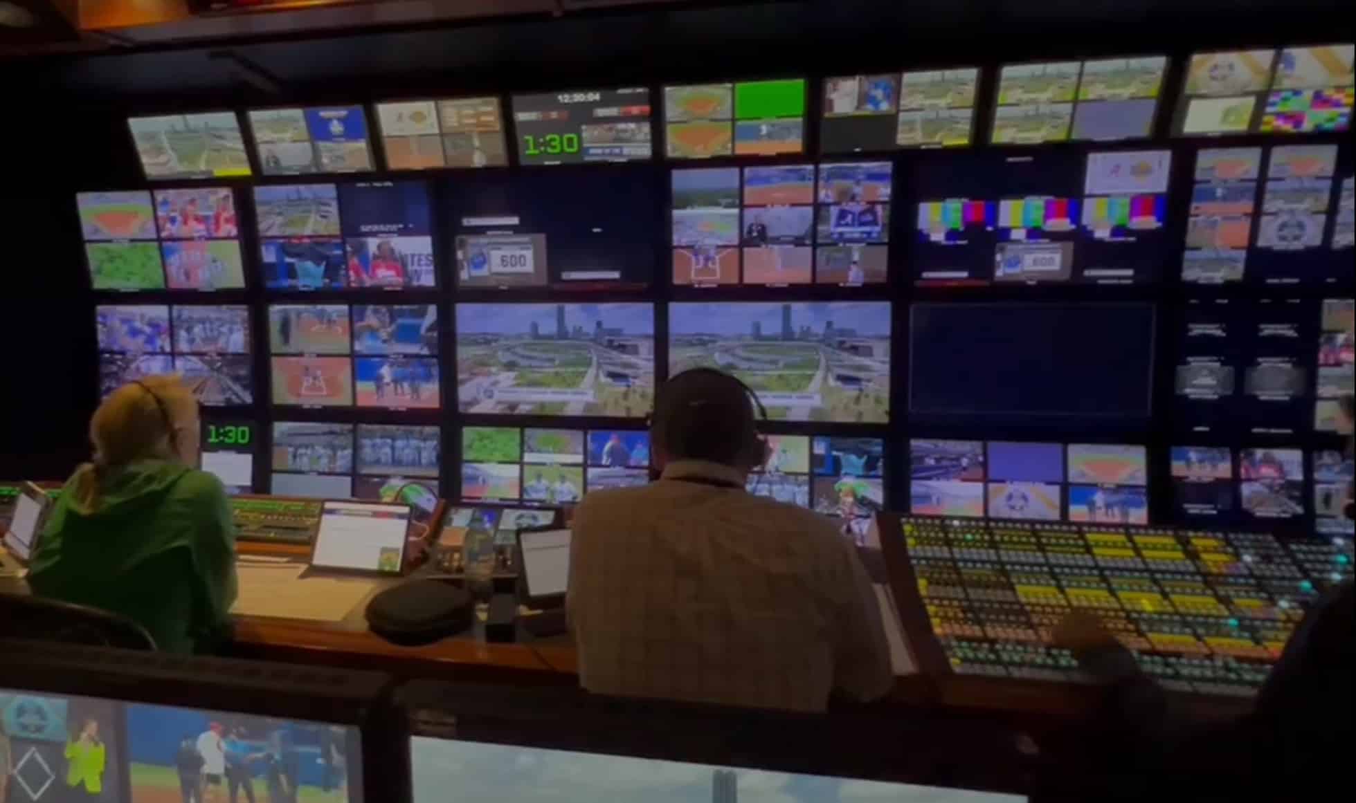 Drone Magic At The 2024 Ncaa Women'S College World Series 1