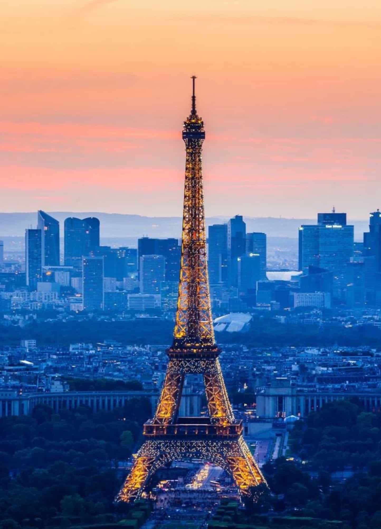 Drone Photo Of The Eiffel Tower In Paris. Courtesy Of Gregory Bufithis.