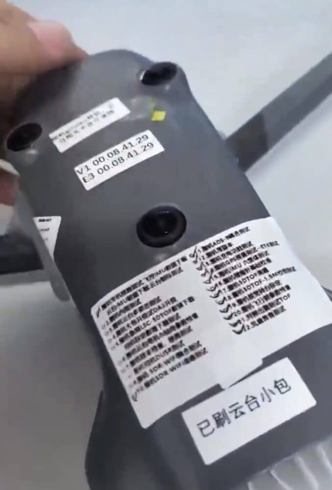 Leaked DJI Drone Images Hint At Possible Mavic 4 Prototype
