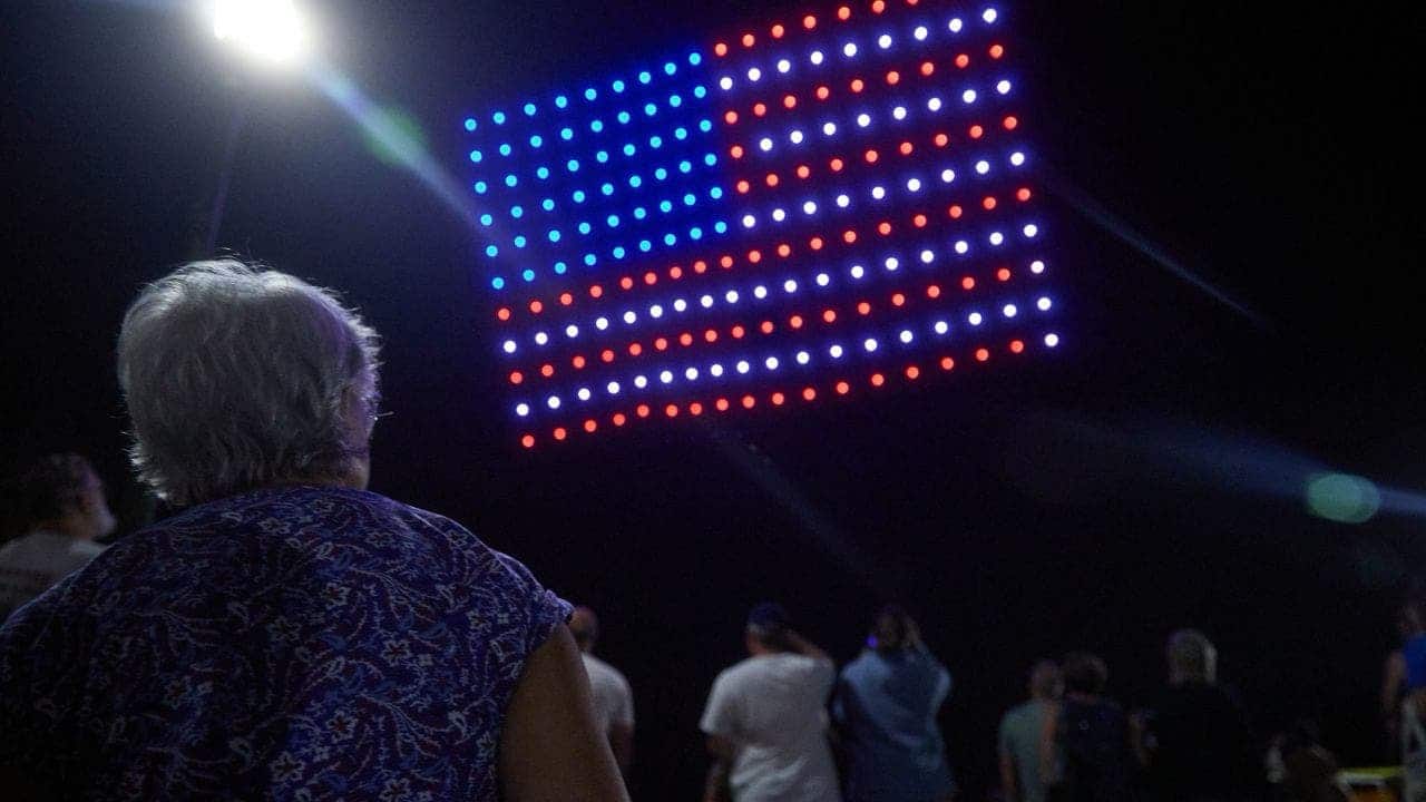 Drone Light Shows Illuminate Fourth Of July Skies, Challenging Fireworks Tradition 1