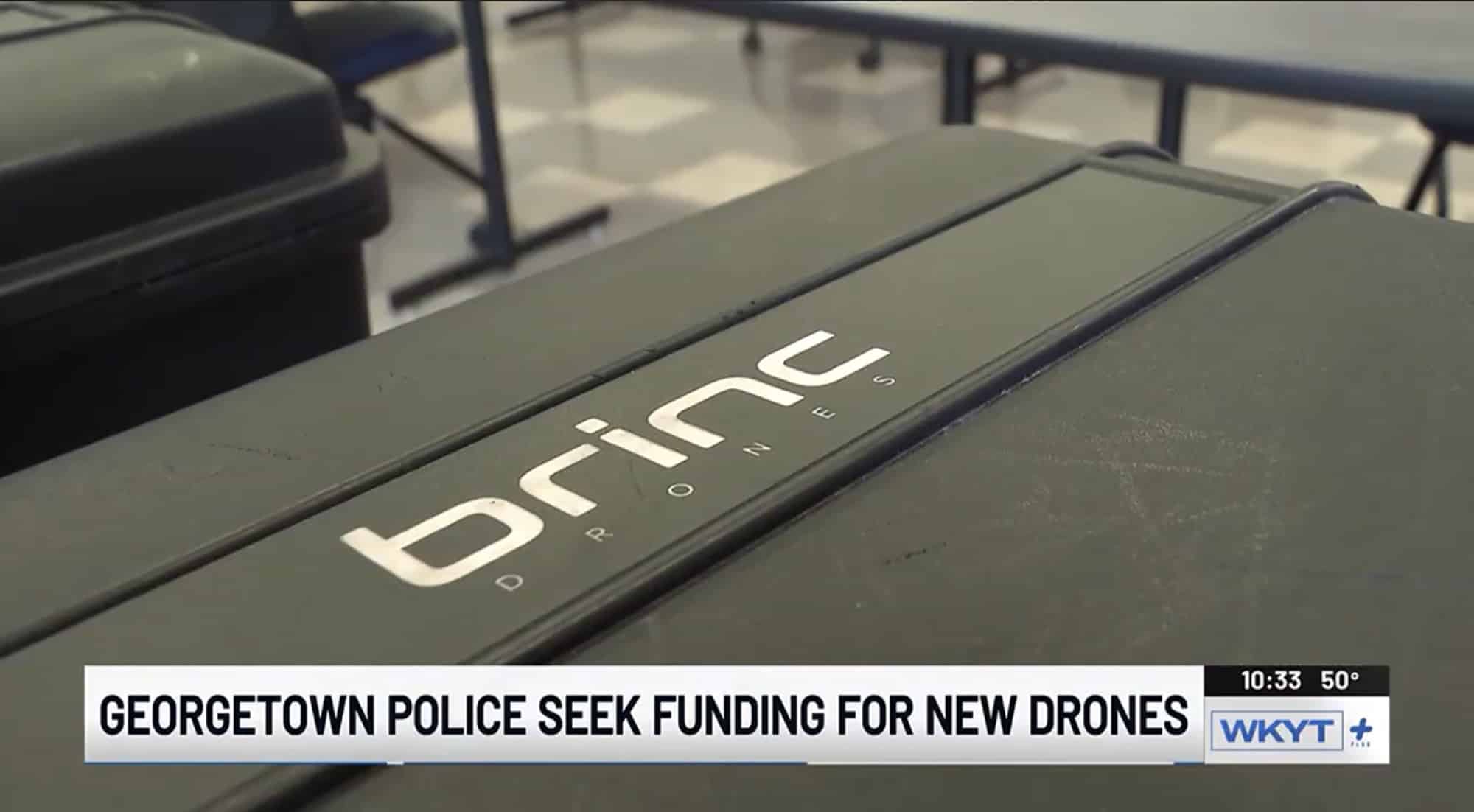 Georgetown Police Department Secures $300K For Brinc Lemur 2 Drone Program