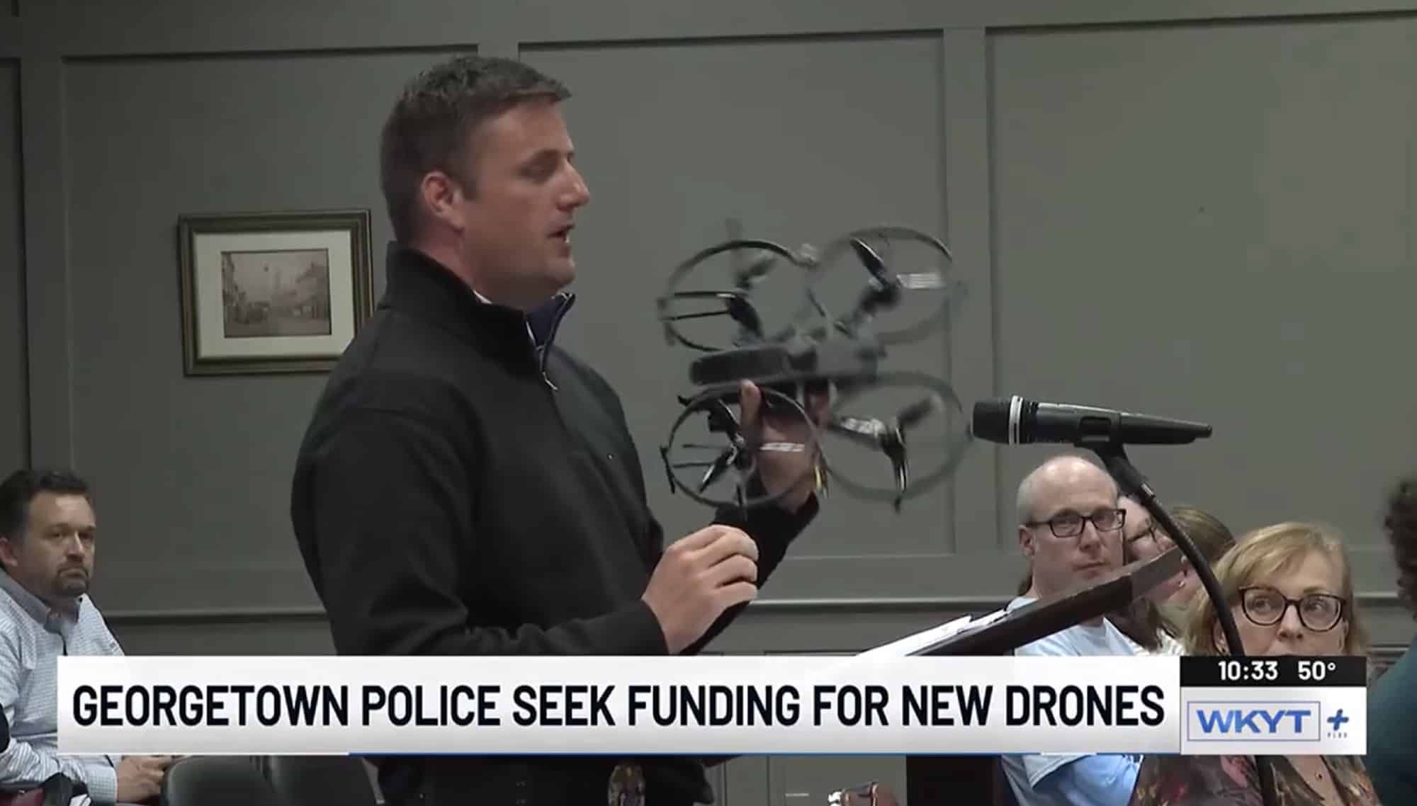 Georgetown Police Department Secures $300K For Brinc Lemur 2 Drone Program