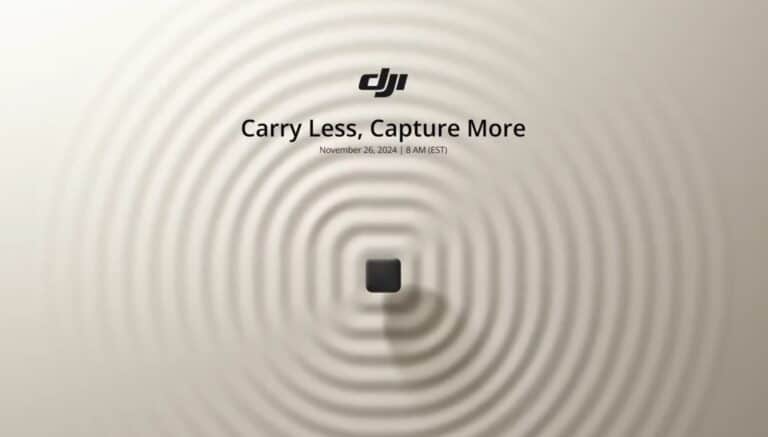 Dji Teases New Audio Product Launch With Cryptic &Amp;Quot;Carry Less, Capture More&Amp;Quot; Campaign