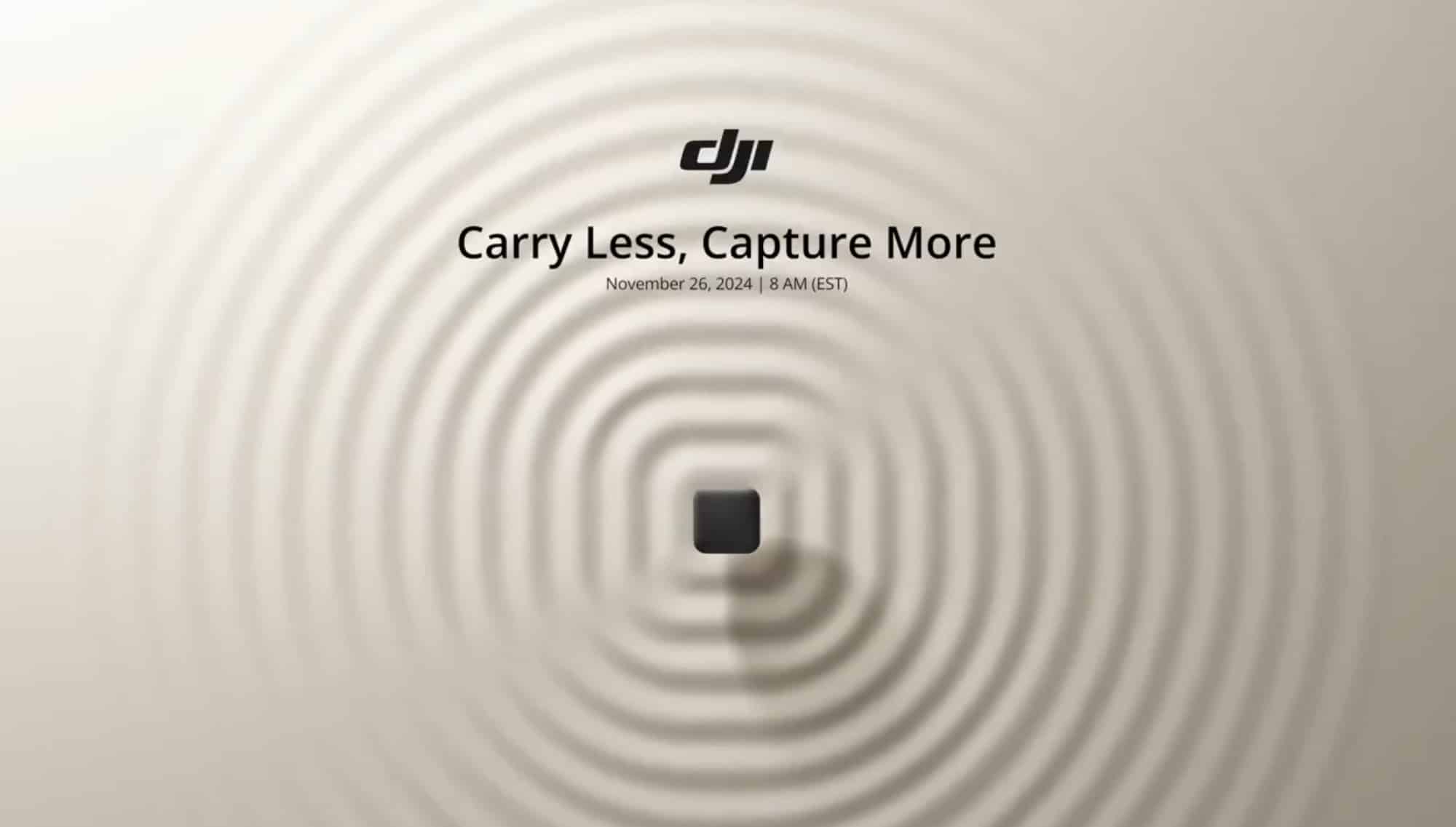 Dji Teases New Audio Product Launch With Cryptic &Quot;Carry Less, Capture More&Quot; Campaign