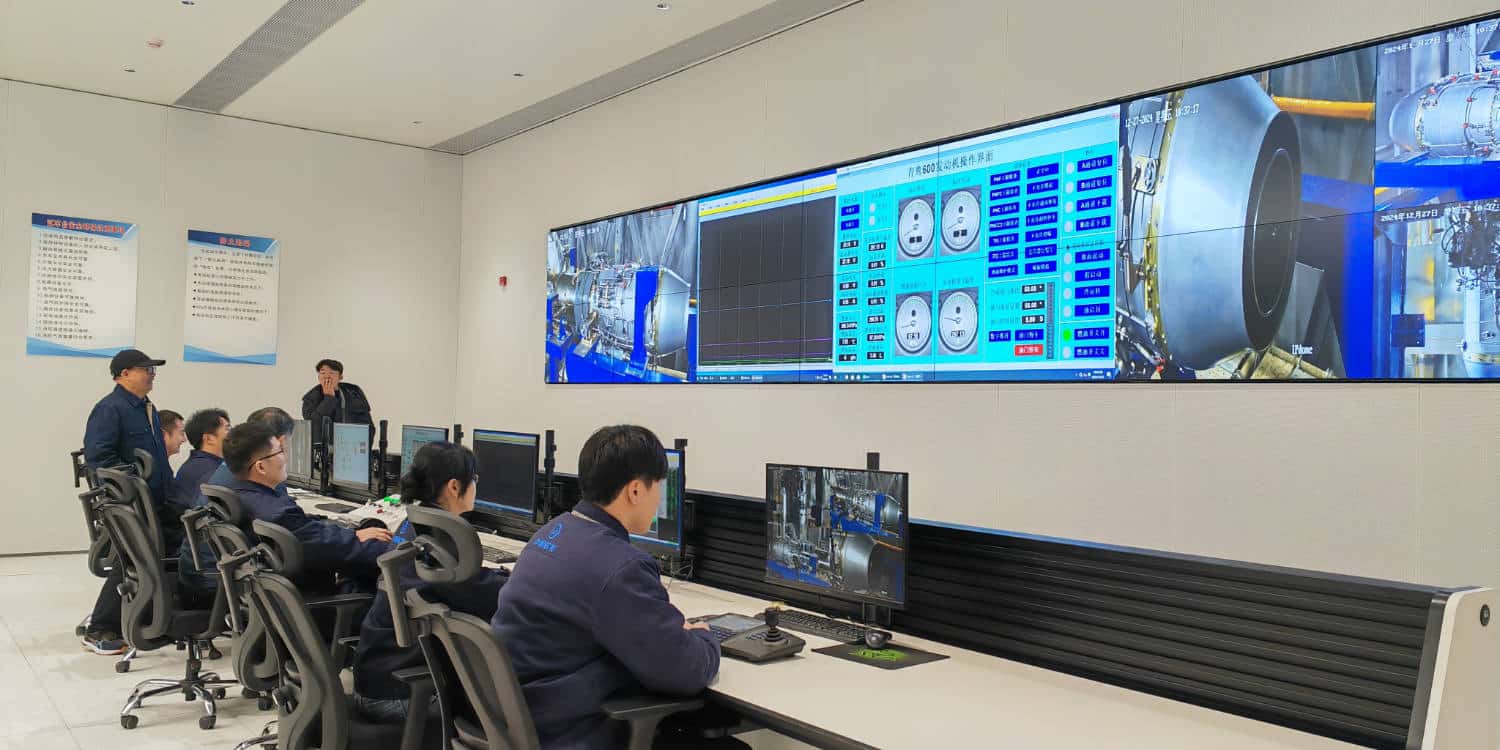 China Drone Engine Ignition Test