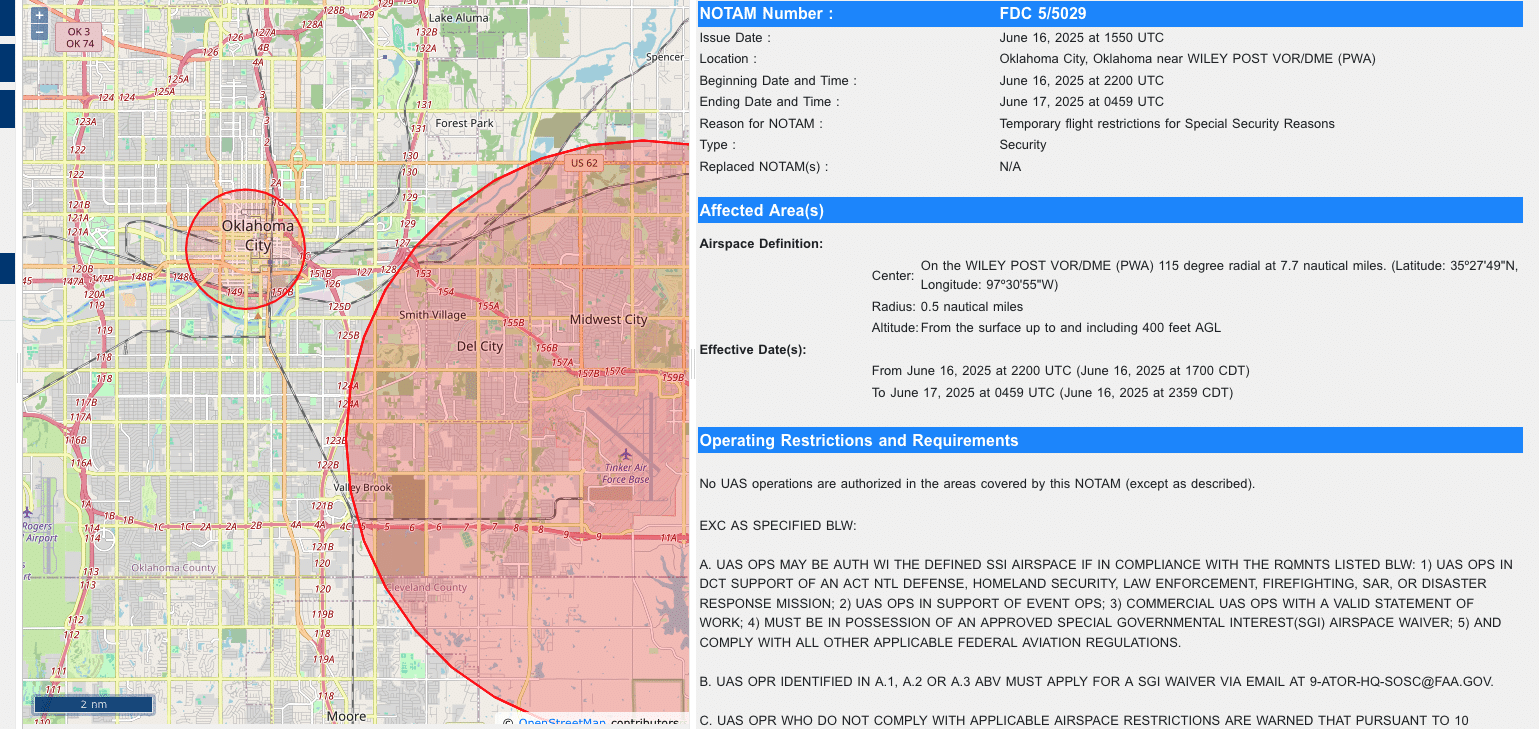 Nba Finals Faa No Drone Zone No Fly Zone Tfr