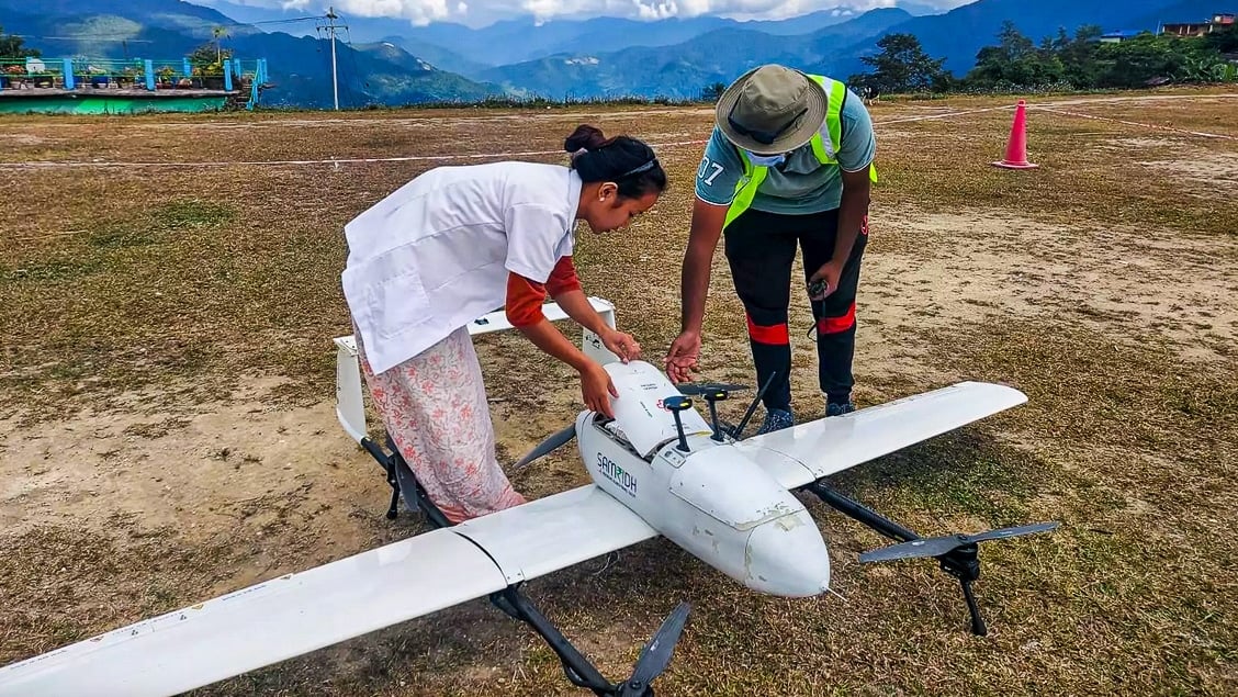 Drones India Delivery Medicine
