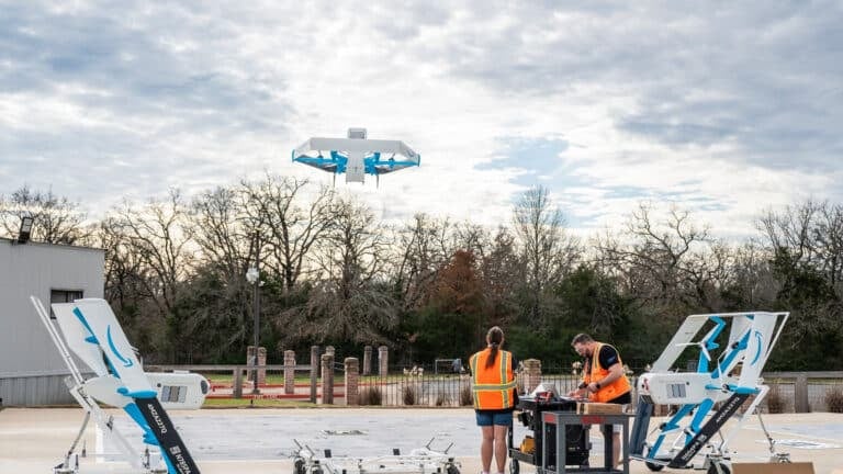 Amazon Drone Uav Delivery Fly Work Uas