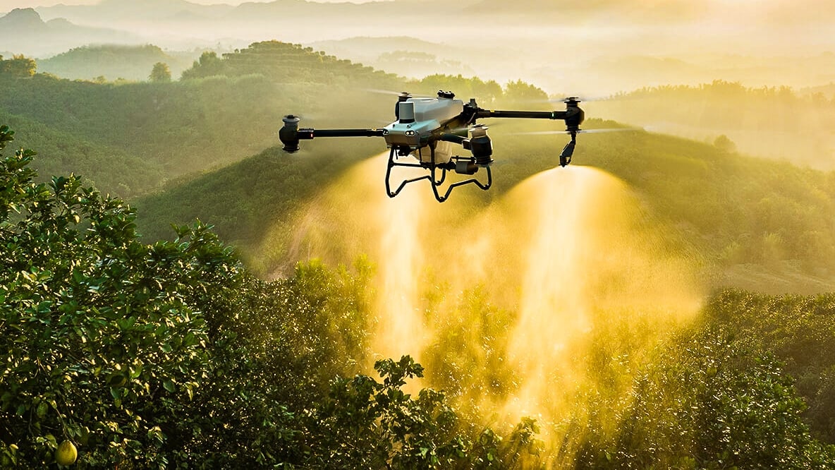 Drone Spray Pasture Weed Uas Uav Agras Dji Colombia