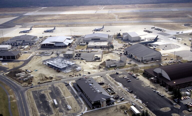Featured Image: An Aerial View Of Mcguire Afb In 1997. Photos Courtesy Of Wikipedia.