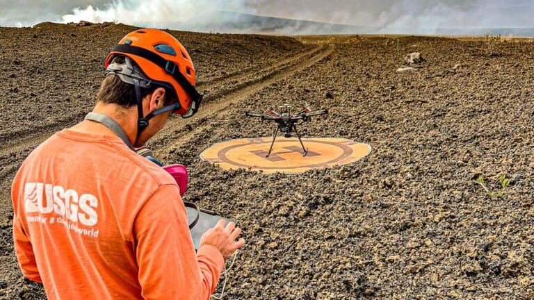 Volcano Usgs Drone Uav Uas Hawaii Kilauea