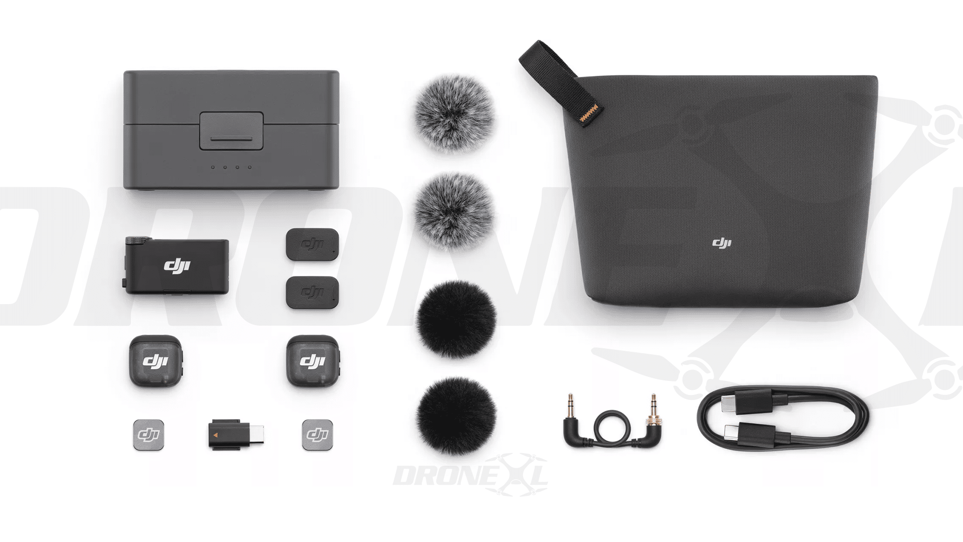 Dji Mic 3 2 Tx + 1 Rx + Charging Case Bundle