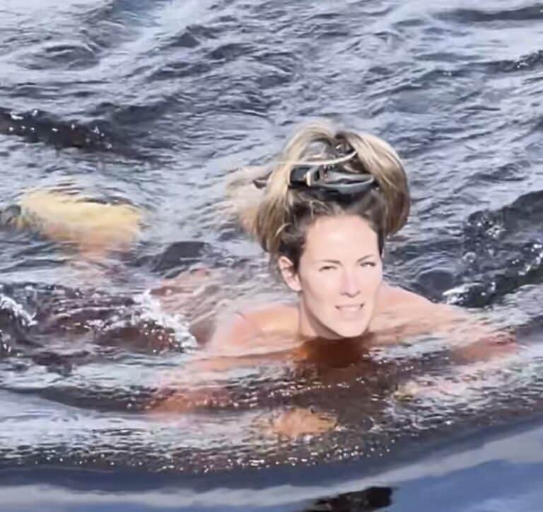 Innovative Drone Retrieval: Girlfriend’s Creative Swim Saves Dji Avata 2