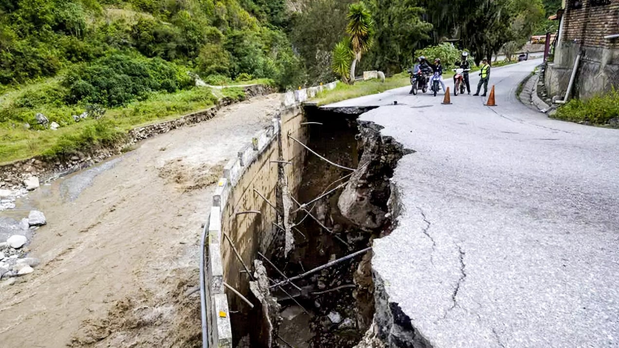 Venezuela Flood Floods Merida Andes Venezuelan Flooding Weather Drone Drones