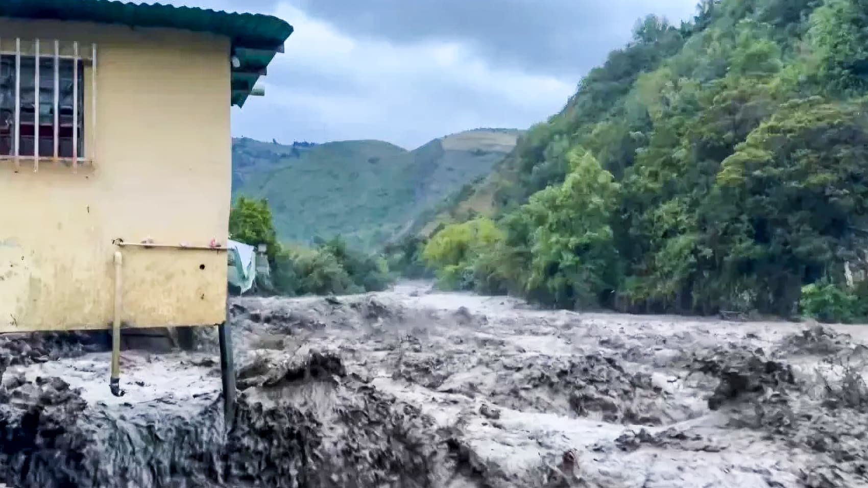 Venezuela Flood Floods Merida Andes Venezuelan Flooding Weather Drone Drones