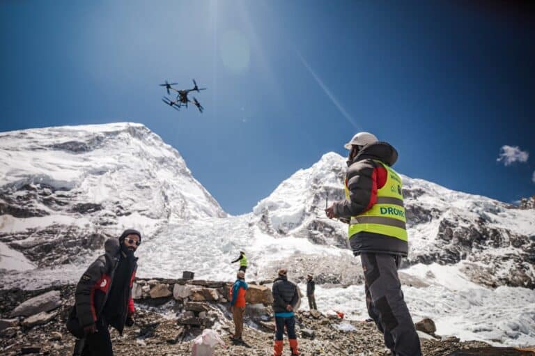 Drones Revolutionize Mount Everest Cleanup With Dji Flycart Technology 1
