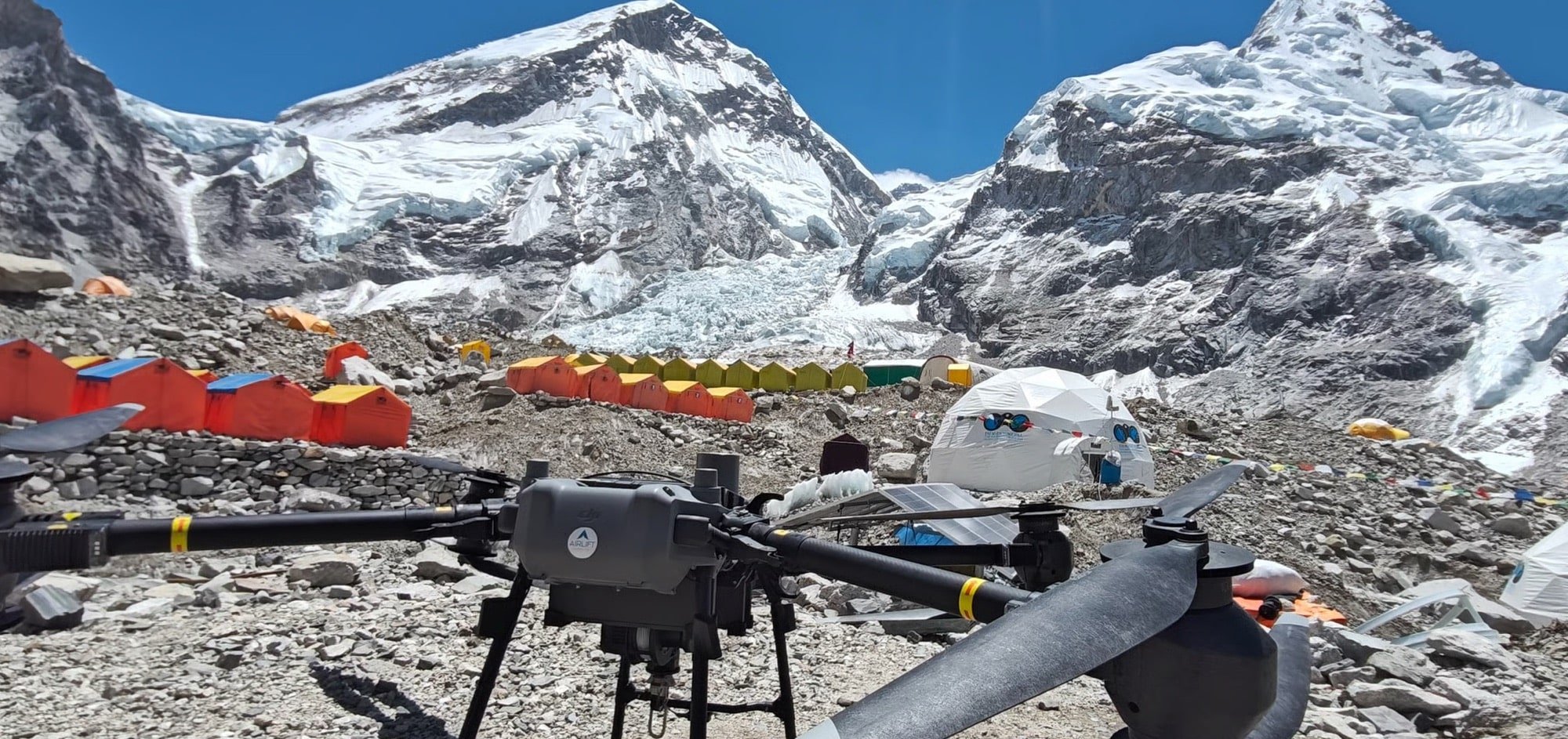 Drones Revolutionize Mount Everest Cleanup With Dji Flycart Technology 2