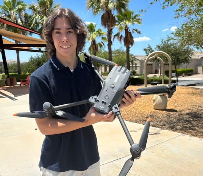 Arizona Teen’s Drone Business Reunites Lost Pets With Families Using Thermal Imaging 6