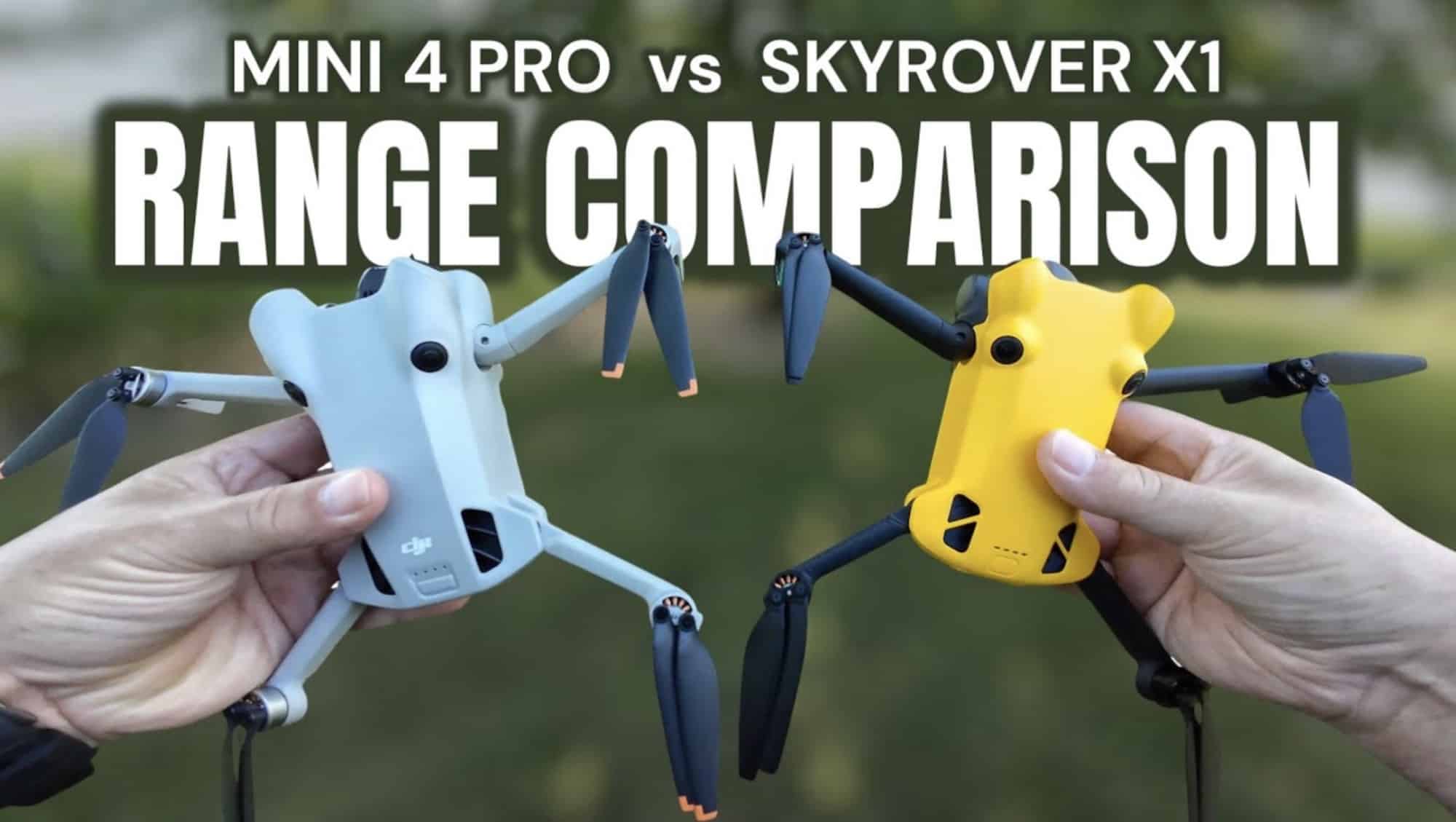 Skyrover X1 Outshines Dji Mini 4 Pro In Canada Range Test 1