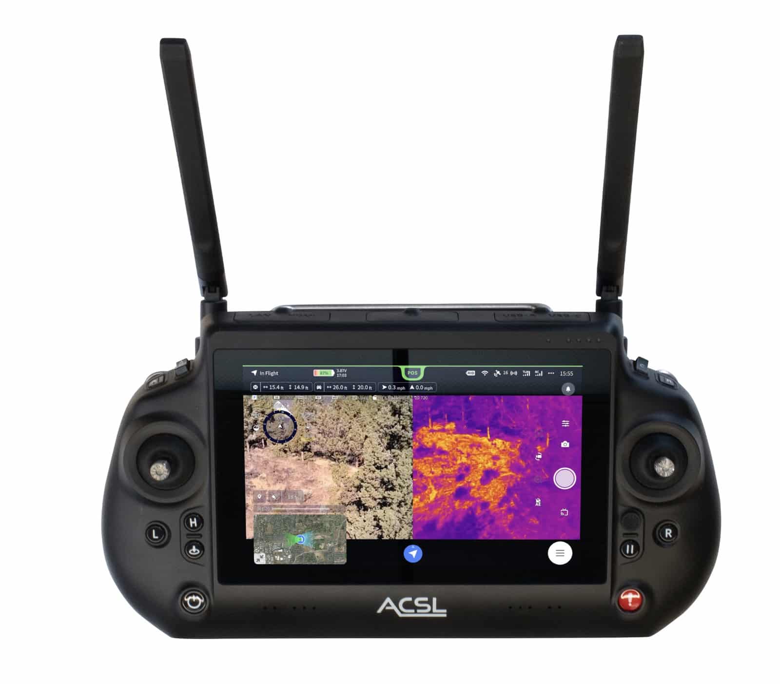 Acsl Debuts Taiten Smart Controller, Elevates Samo Thermal Payload, And Partners With Teledyne Flir