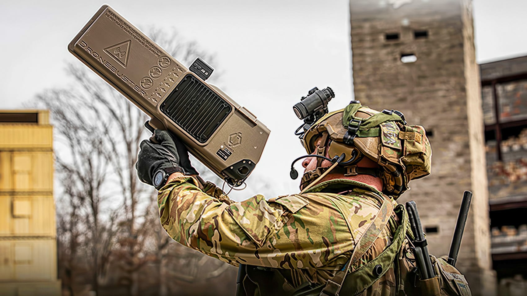 This New Rifle Doesn’T Shoot Drones, It Hijacks Them Dzyne Dronebuster Drone
