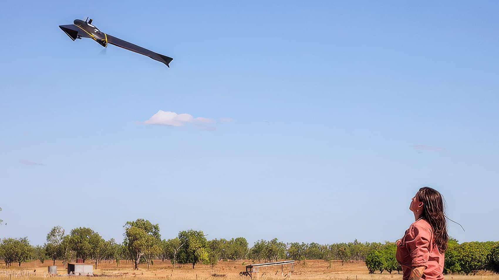 Ai drone drones australia ghost nets carpentaria drone uav uas