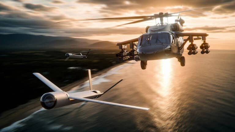 Black Hawks Get Drone - Launching Superpowers Helicopter